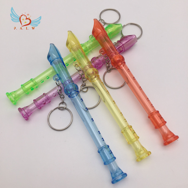 Plastic six-hole mini flute children's practice clarinet learning and teaching supplies early education music equipment promotional gifts