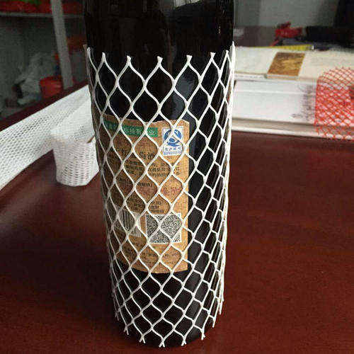 Защитный сетчатый чехол для бутылок вина, противоударный, устойчивый к царапинам, упаковка из ПЭ, нейлоновый сетчатый чехол