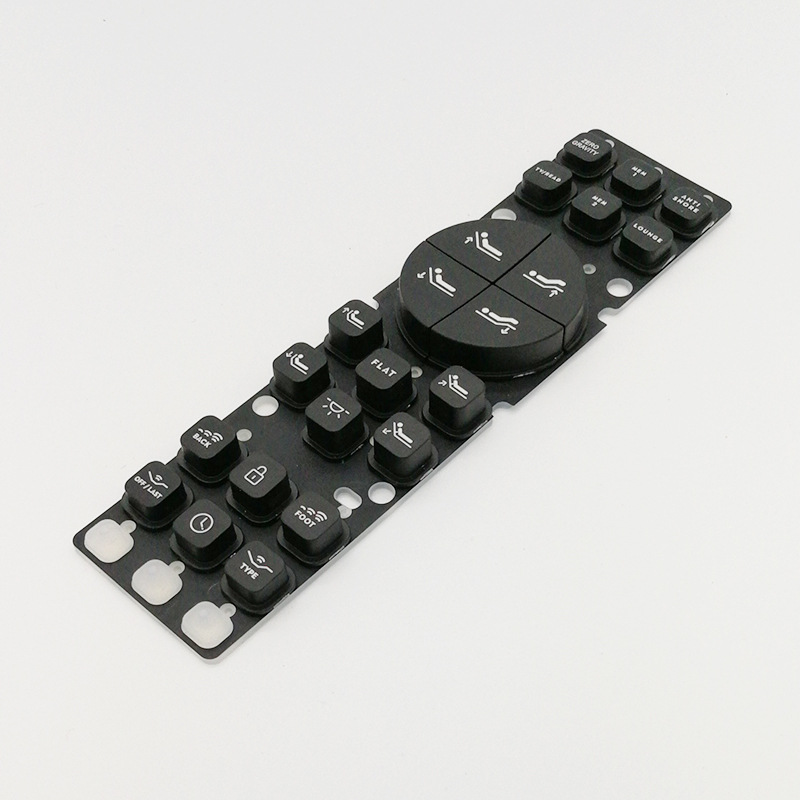 Silicone Buttons Massage Chair Remote Control Acrylic Buttons Pc Crystal Buttons