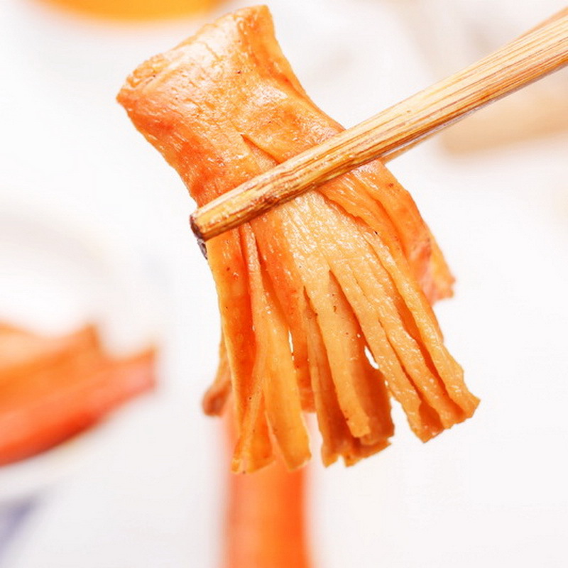 Good fish road shredded crab fillet 14 g/pack instant seafood snacks crab flavor stick 4 flavors whole box 20 packs wholesale