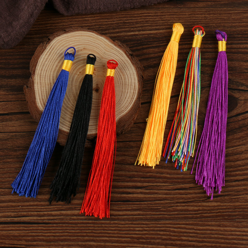 Scented Sachet with Small Tassels, Multi-Colored Chinese Knot DIY Accessory Pack, Waist Hanging Ornament, Car Hanging Decoration, Handmade Chinese Style