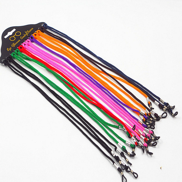 Nylon Glasses Rope Elastic Glasses Chain Color Rope Presbyoscopic Chain Sunglasses Anti-slip Strap Glasses Accessories