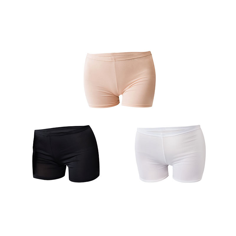 Summer Ice Silk ladies safety pants anti-light lace shorts three-point non-curling breathable leggings wholesale