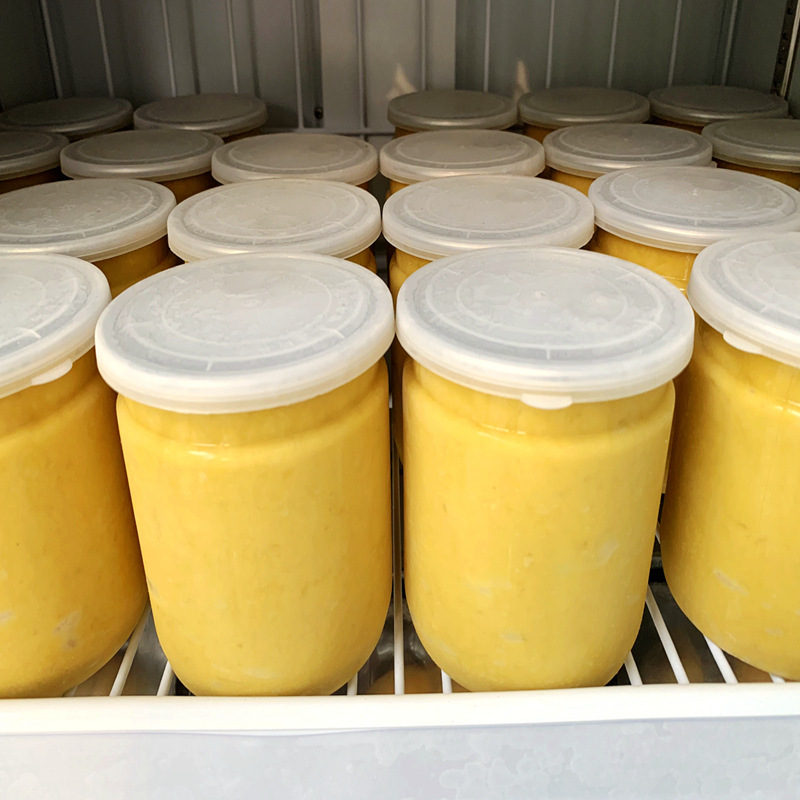 Malaysian Musang King Durian Pure Fruit Puree 500g Frozen Durian Can D197