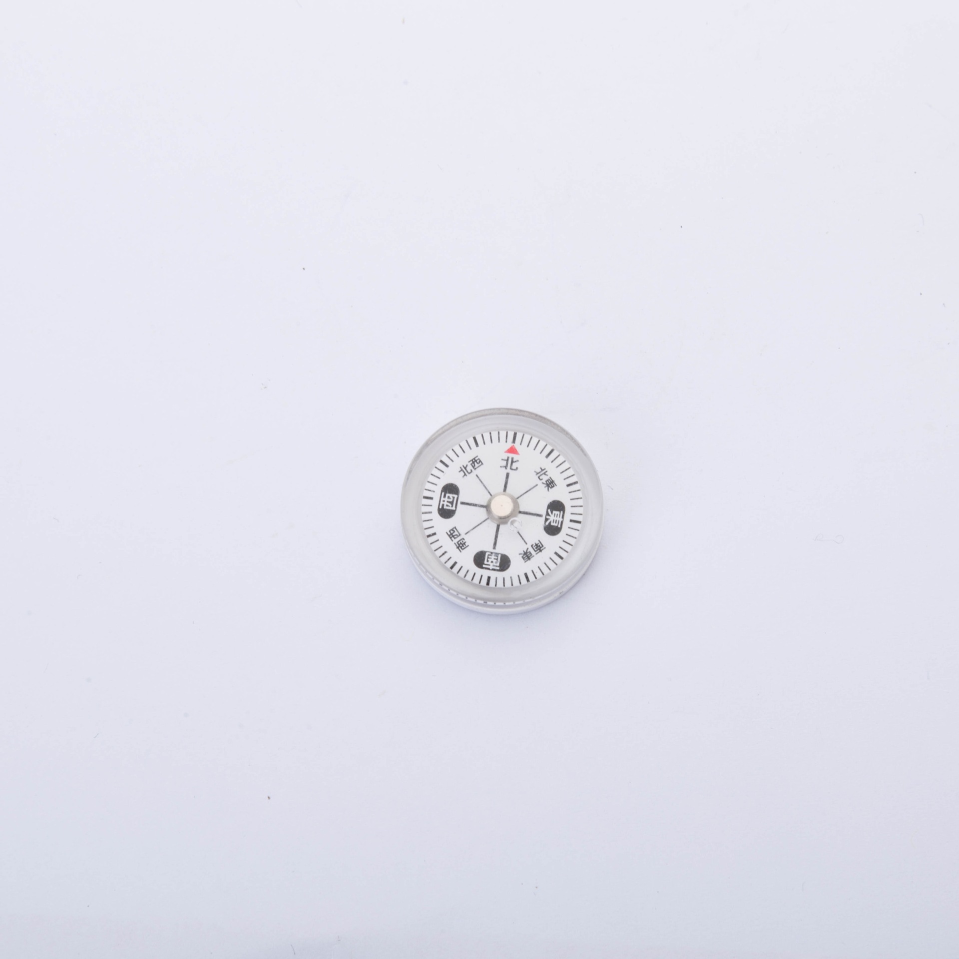 Professional manufacturers supply outer diameter 16mm compass outdoor accessories North needle miniature plastic compass