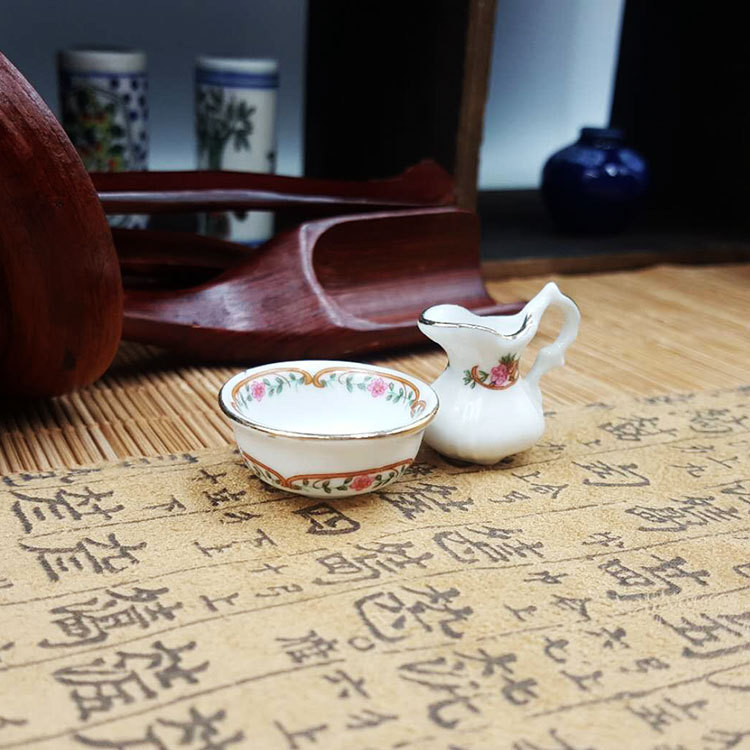 Micro Landscape Bottle Mini Ceramic Flower Pot