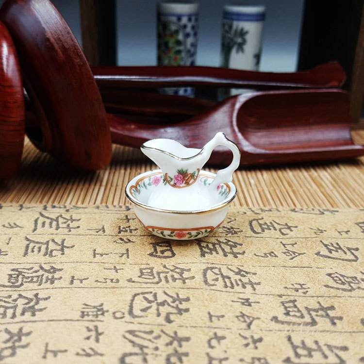 Micro Landscape Bottle Mini Ceramic Flower Pot