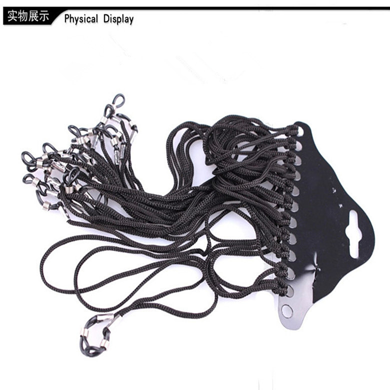 Nylon Glasses Rope Elastic Glasses Chain Color Rope Presbyoscopic Chain Sunglasses Anti-slip Strap Glasses Accessories