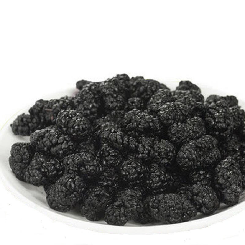Sichuan Panzhihua Dried Mulberries Wholesale Black Mulberries 2025 New Crop Washed Sand-Free Mulberries 500g Free Shipping