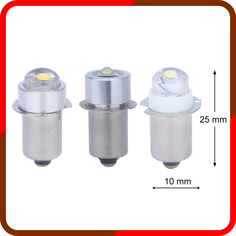 Supply of Led Small Light Bulbs P13.5S 3W Ultra-Bright Lamp Beads 3V-6V 5V-30V Led Flashlight Bulbs