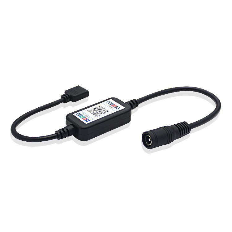 Cross-border spot double red Source small square box Bluetooth controller colorful car voice control rgb Atmosphere Lantern controller