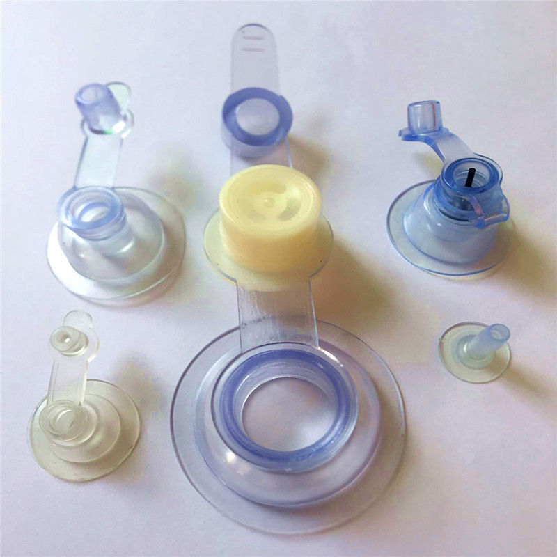 PVC two-in-one base 57MM air nozzle water bag plastic valve plastic toy inflatable air nozzle mattress air valve