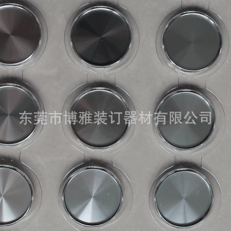 Notebook Mushroom Buckle Loose-Leaf Buckle Hand Ledger Accessories Plastic Material Binding Ring Disc Binding Colorful Disc Buckle