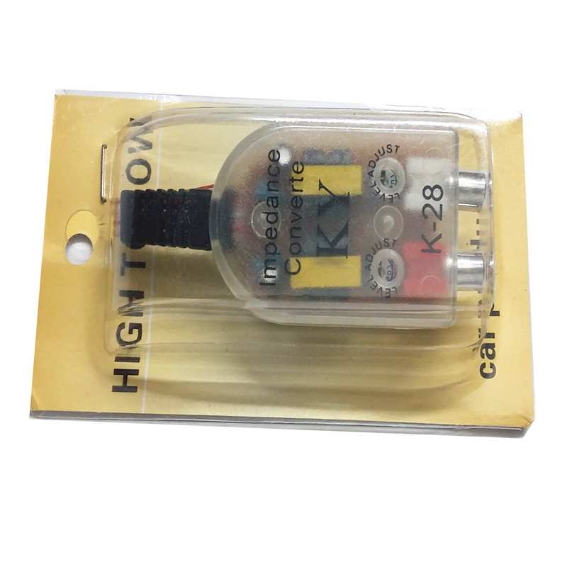 High to low speaker line conversion audio output converter K-28 manufacturers a large number of direct supply