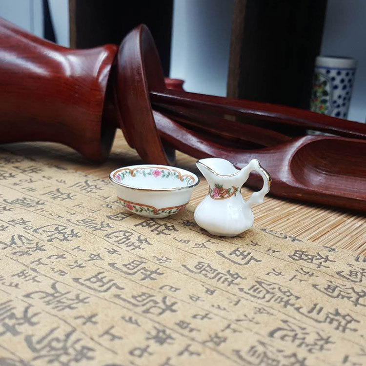 Micro Landscape Bottle Mini Ceramic Flower Pot