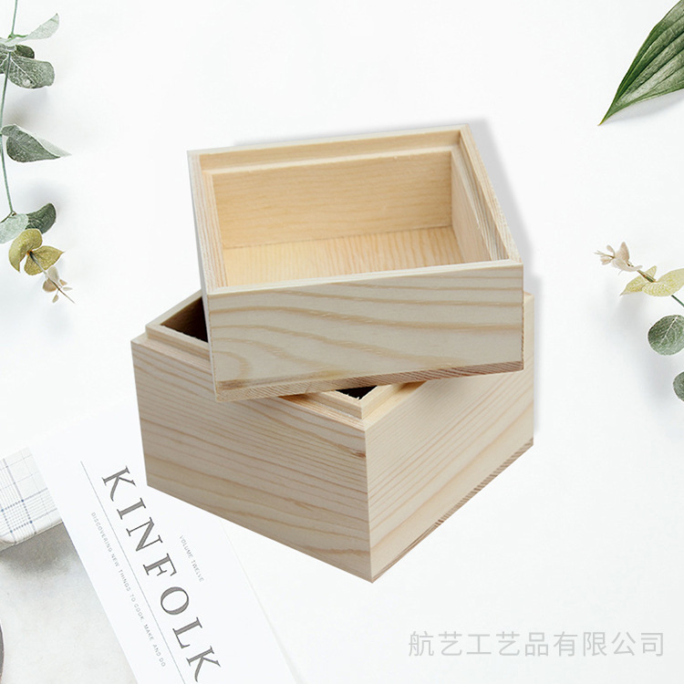 Factory Direct supply wooden box customized wooden wooden box wholesale packaging wooden box wooden gift box customized