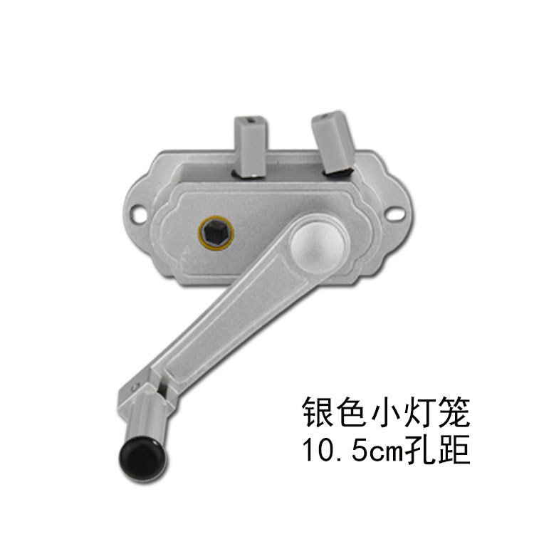 Wholesale small lantern lifting drying rack accessories hand crank double pole balcony drying rack shake hand automatic lifting maintenance