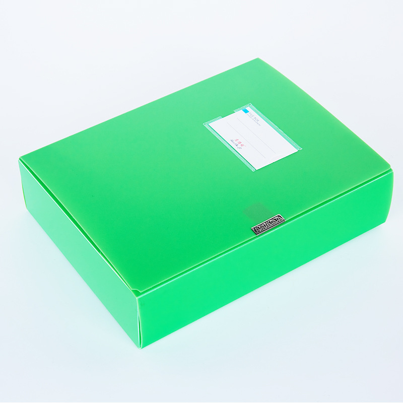 Factory wholesale A4 file box 1/2/3.5/5.5/7.5/10cm file box office storage box data box