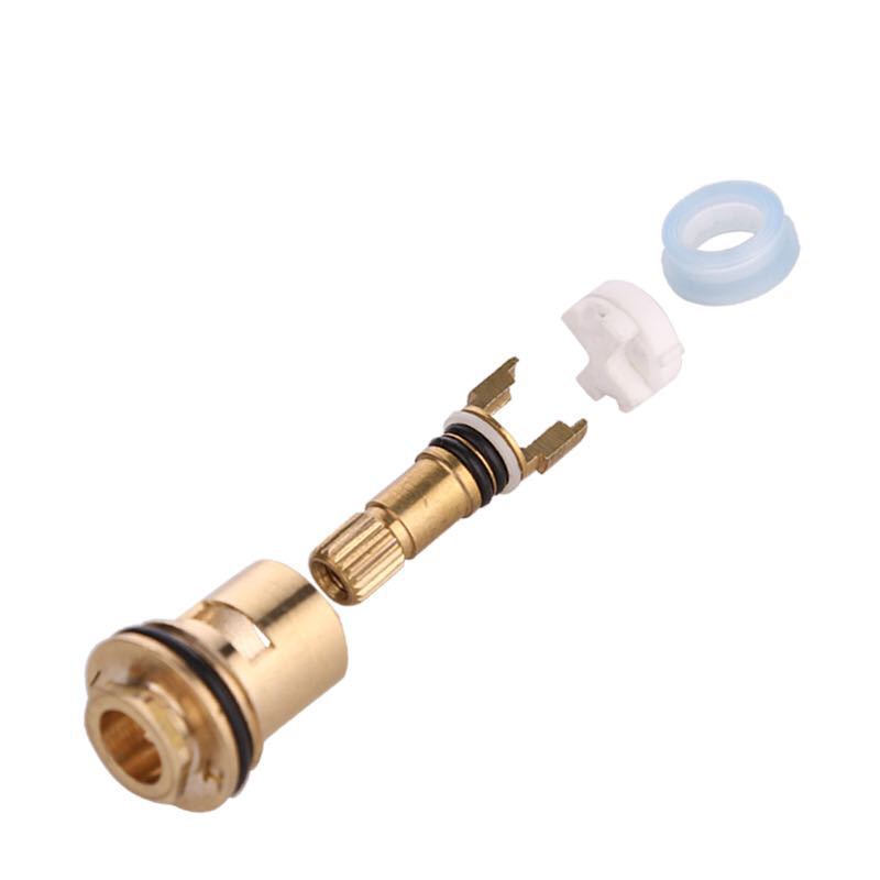 Faucet valve core single cooling core ceramic piece accessories 304 stainless steel valve core quick opening faucet angle valve copper valve core