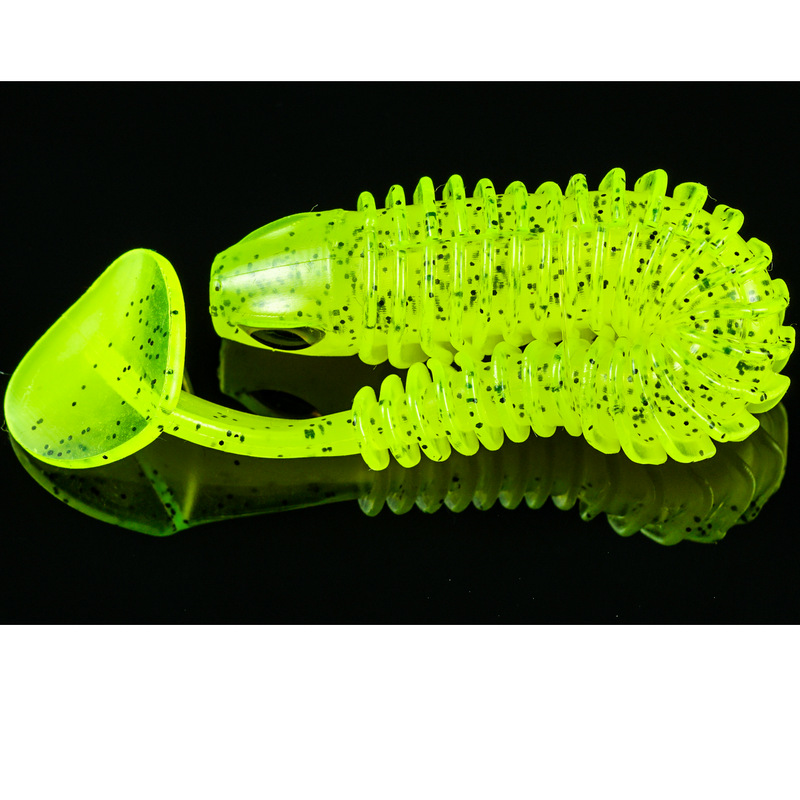High quality silicone simulation lure Soft Bait profiled T tail soft tail bionic bait fishing bait fake bait