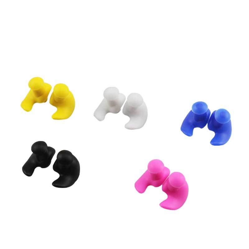 Silicone Swimming Earplugs Spiral Earplugs Super Soft Protective Waterproof Earplugs Single Layer Noise Reduction Earplugs Swimming Manufacturer Wholesale
