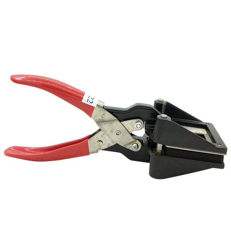 22x32mm Photo cutting pliers one-inch photo certificate hand-held hand-shaped image cutter photo passport driving license cutting card