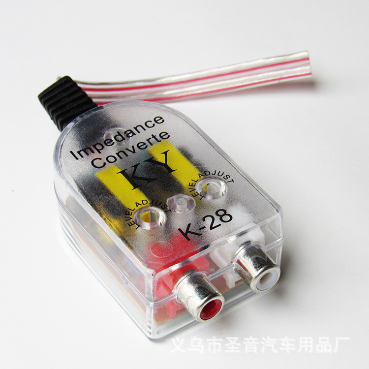 High to low speaker line conversion audio output converter K-28 manufacturers a large number of direct supply