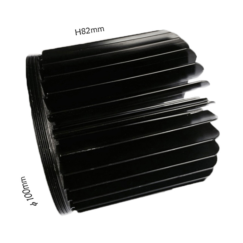 Led Cold Forging Integrated Copper and Aluminum Forging 82*100mm Radiator Cob Downlight Projection Lamp Ceiling Light Radiator