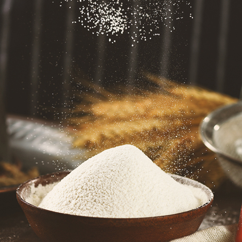 Suiyang Food Qufeng Wheat Cheng Noodles Wheat Starch 25kg Liangpi Pastry Special Powder Food Grade Starch Cheng Powder