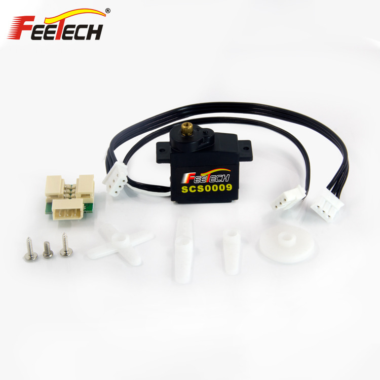Feite FEETECH miniature 2. 3kg intelligent robot steering gear early education Machine 9G G serial bus TTL steering gear