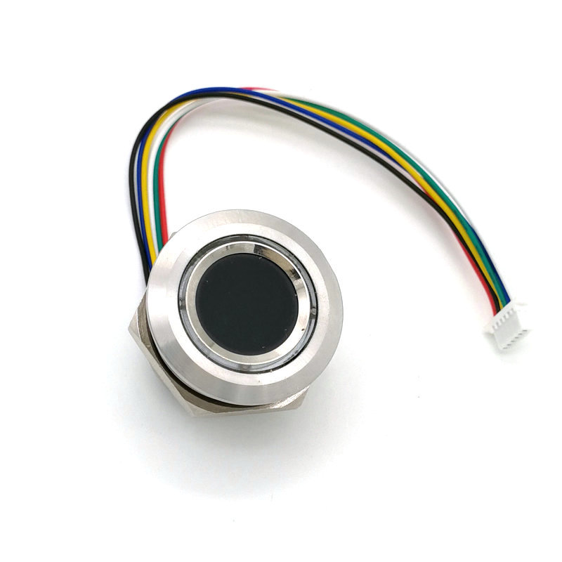 R503 Waterproof Fingerprint Recognition Module Chip Fingerprint Collection Module Metal Thread Technology Application Simple