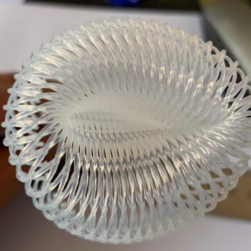 Factory wholesale plastic mesh cover pe parts protective cover nylon protective mesh cover threaded screw workpiece protective mesh cover