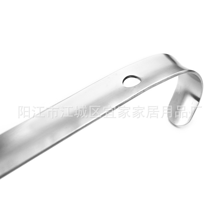 Factory direct stainless steel shoehorn lifting shoe wear metal shoehorn 50 sizes in stock wholesale
