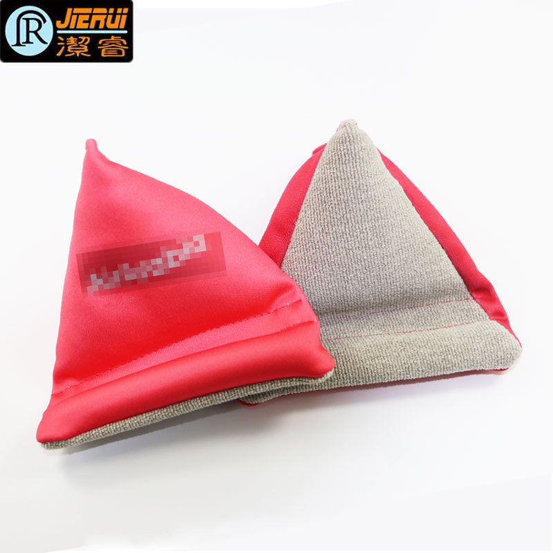 Customized Logo Digital Printing Plush Lazy Desktop Sandbag Creative Gift Hot Selling Triangular Mobile Phone Holder