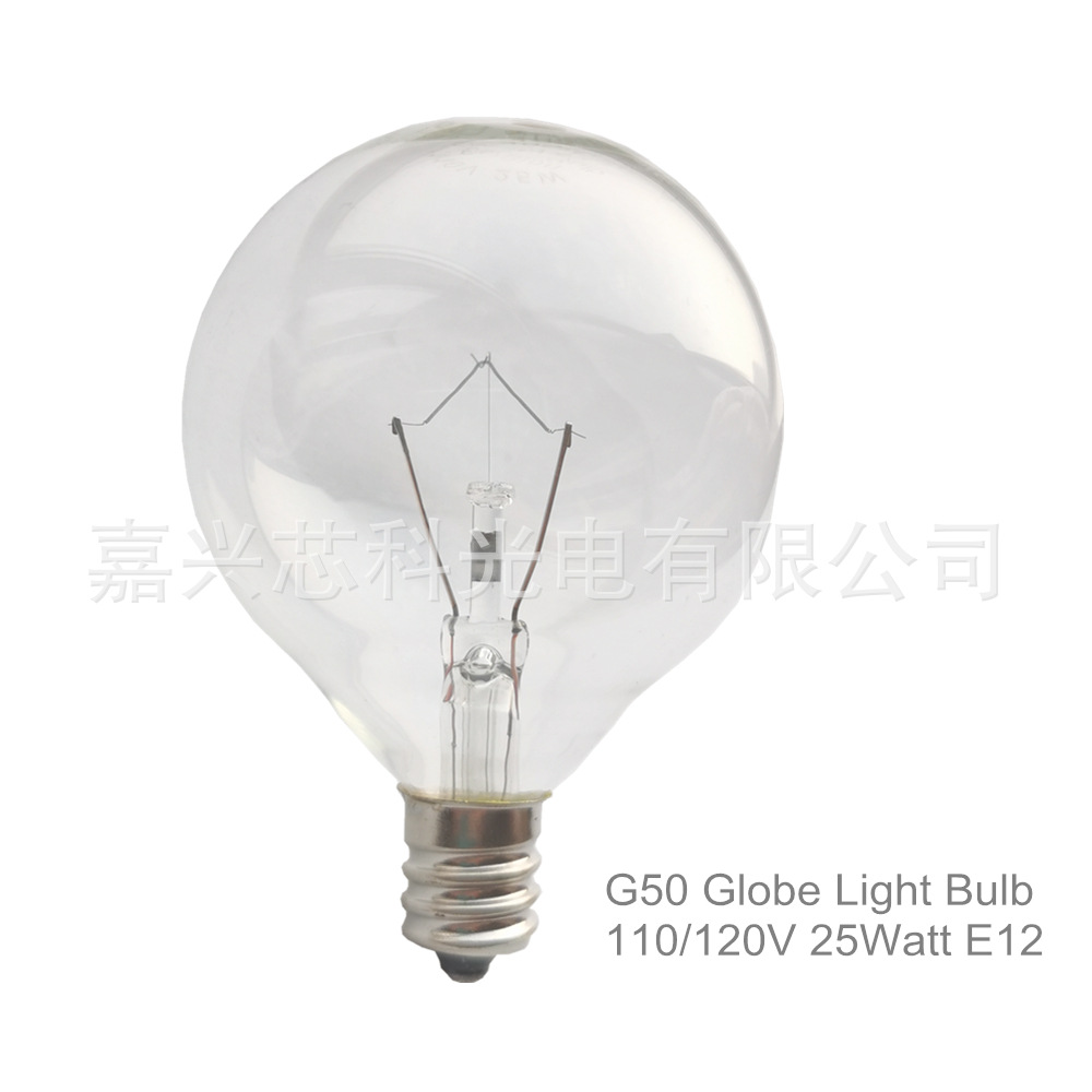 лампочка G 50 110 V120V25W E12 стандартная лампочка для ароматерапии диммируемая