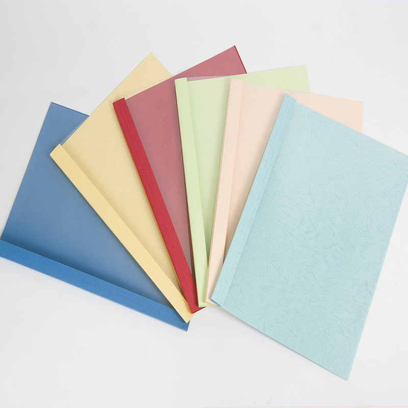 Hot melt envelope color light blue 1 page/480 page A4 glued transparent cover paper binding contract bid cover