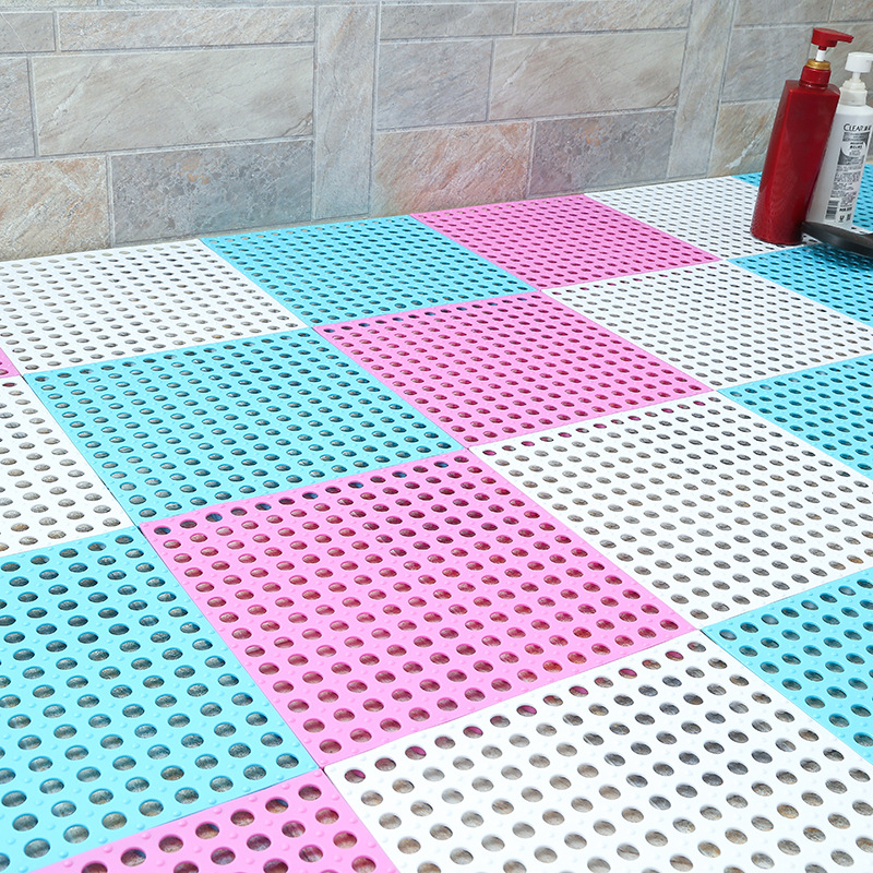 Нескользящий коврик для ванной, сплошной, водонепроницаемый, для ванной и кухни