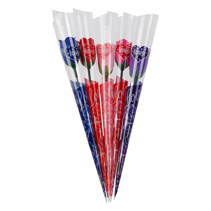 Tanabata Valentine's Day Gift Immortal Rose Bouquet Single Soap Flower Simulation Material Soap Flower Finished Products Wholesale
