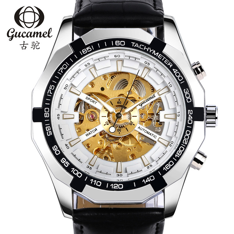 Watch ancient camel men's mechanical high-end watches automatic mechanical watches men's foreign trade watches luminous wholesale generation