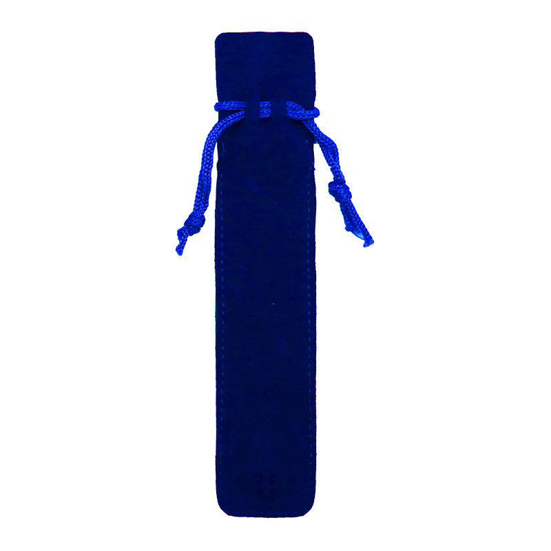 Spot Beam Pen Bag Crystal Pen Pen Bag Double-sided Thickened Velvet Pen Copper Pen Gift Pen Bag Plush Cloth Pen Bag