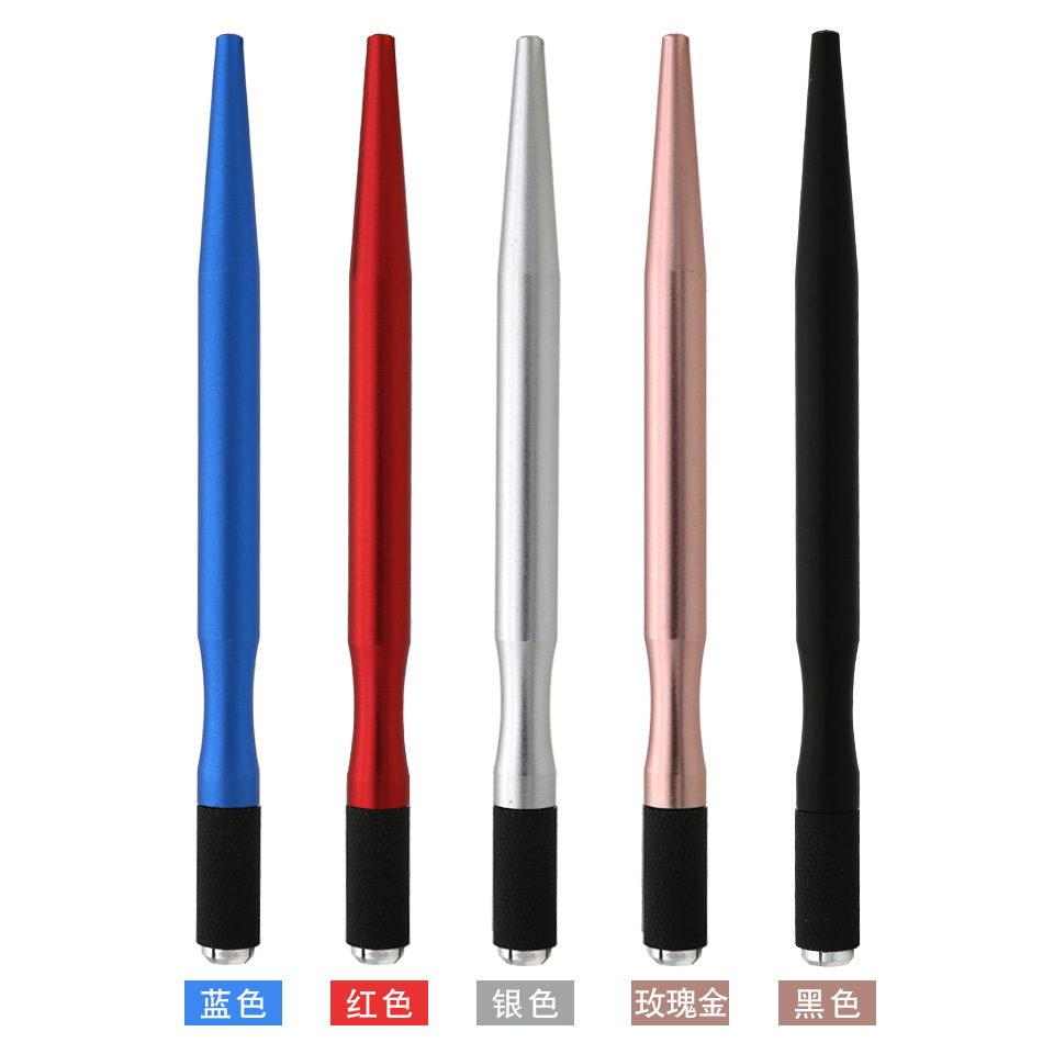 Embroidery Handmade Pen Multifunctional Eyebrow Handmade Pen Fog Pen Embroidery Three-use Pen Eyebrow Tattooing Tool LOGO