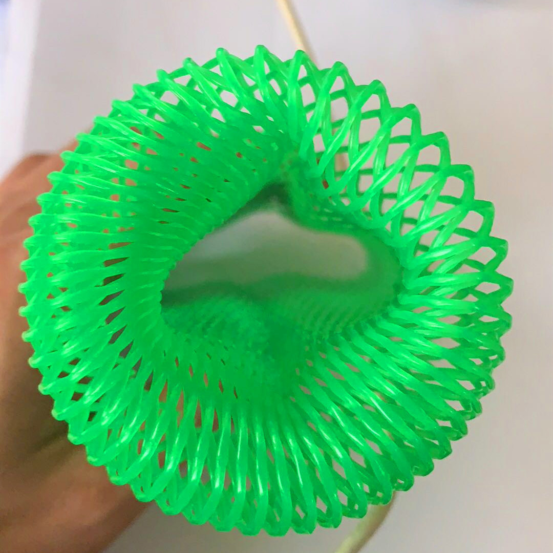 Factory wholesale plastic mesh cover pe parts protective cover nylon protective mesh cover threaded screw workpiece protective mesh cover