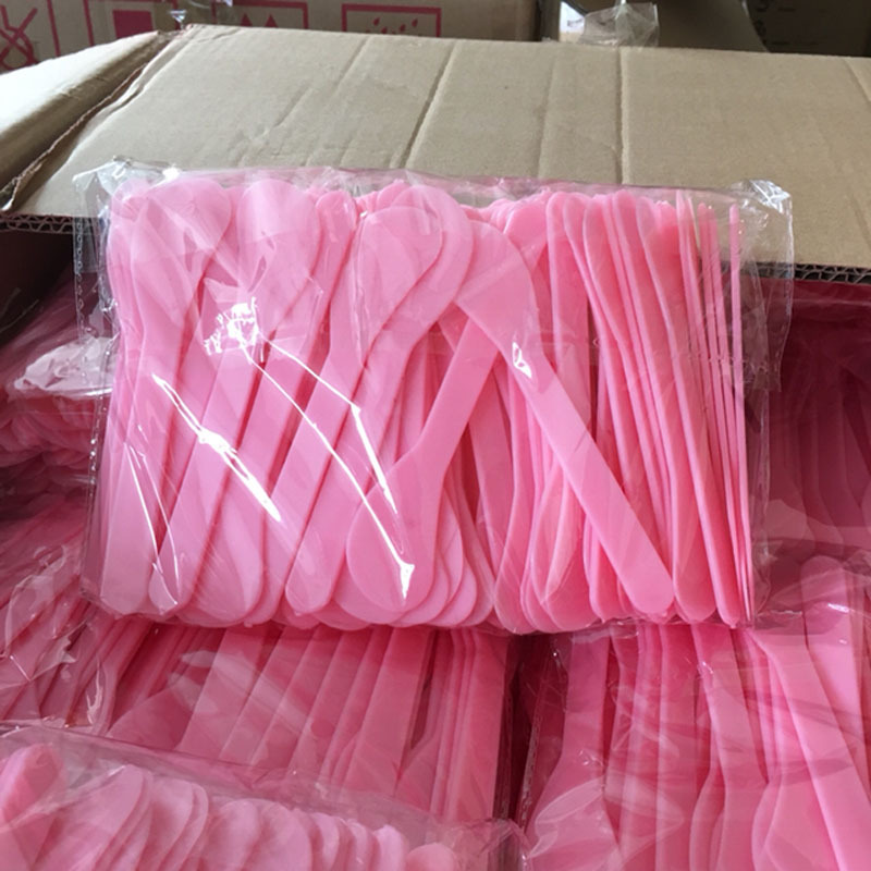 in stock wholesale mini spatula eye cream scoop mask stick beauty tools mask spoon plastic smear stick small spoon
