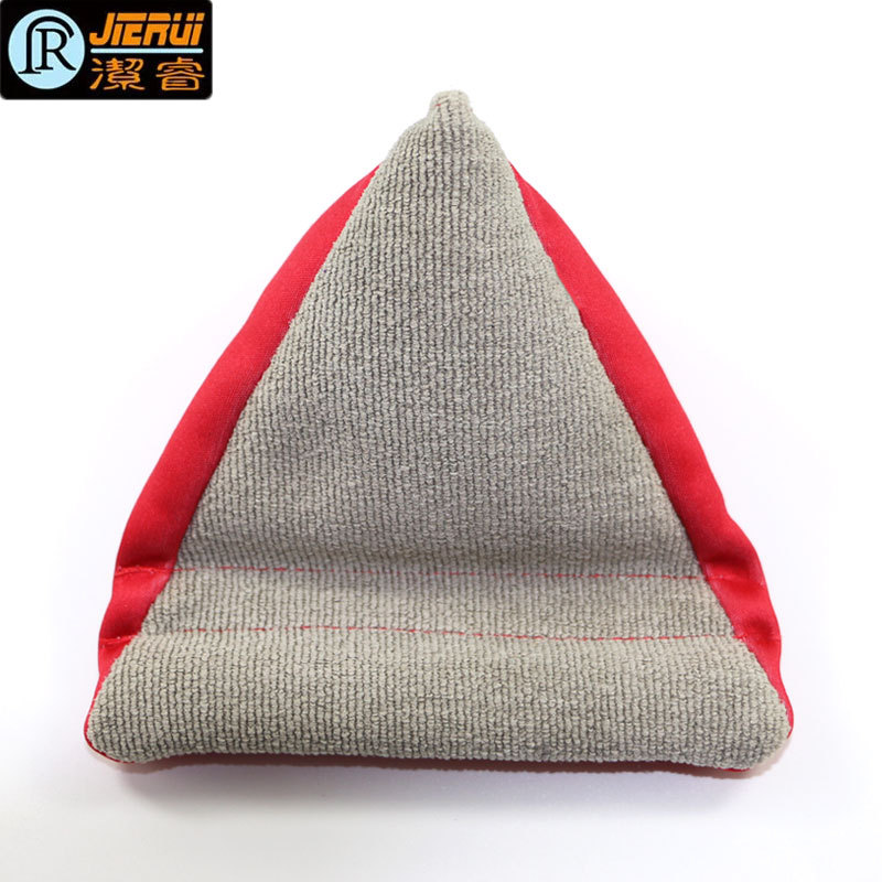 Customized Logo Digital Printing Plush Lazy Desktop Sandbag Creative Gift Hot Selling Triangular Mobile Phone Holder