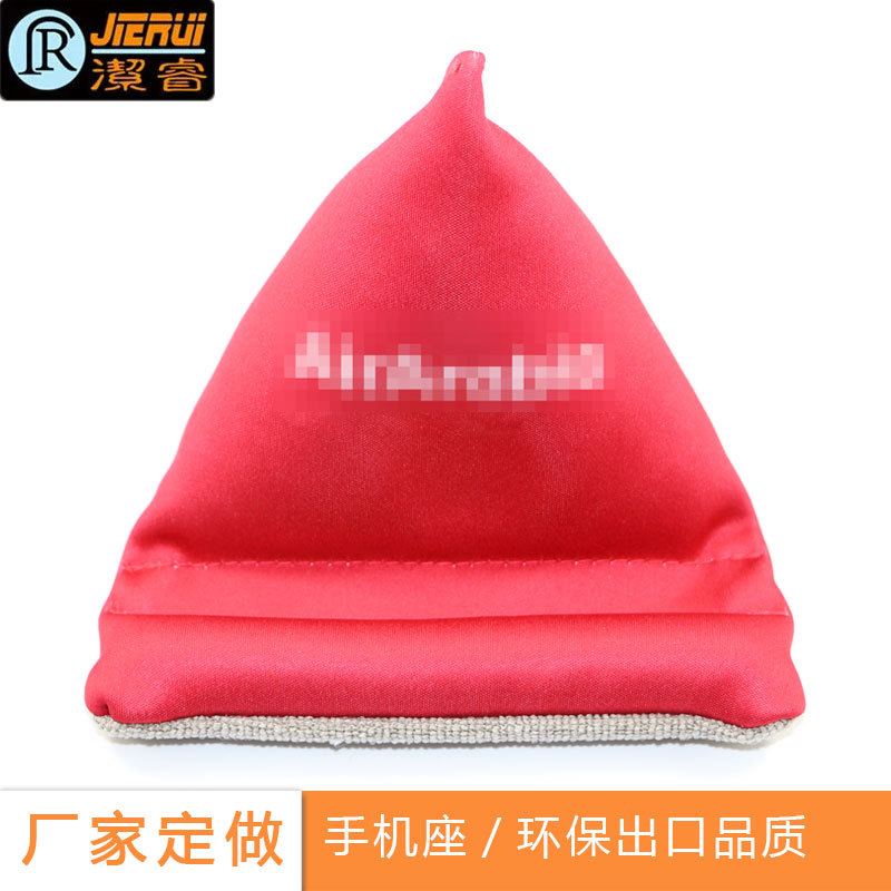 Индивидуальная печать логотипа плюшевая ленивый настольная песочница креативный подарок бестселлер треугольная подставка для мобильного телефона