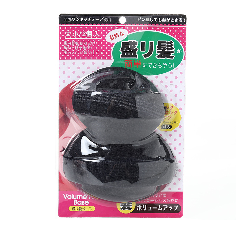 Korean Style Hairdressing Tools Princess Head Fluffy Sponge Cushion Hair Maker Third Generation Hair Healer Puffy Stickers Hot Sale