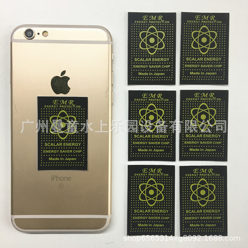 EMF Energy Anti Radiation sticker High Energy Radiation Protection PVC Phone Sticker