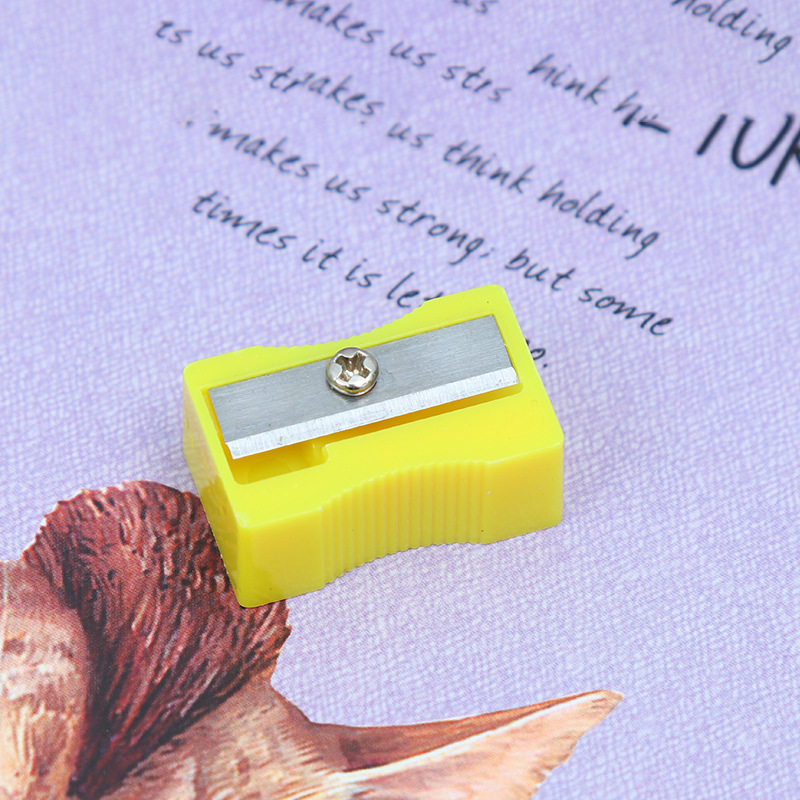 Pencil Sharpener, Simple Small Manual Pencil Sharpener, Student Single-Hole Pencil Sharpener, Plastic Pencil Sharpener, Wholesale Lightweight Mini