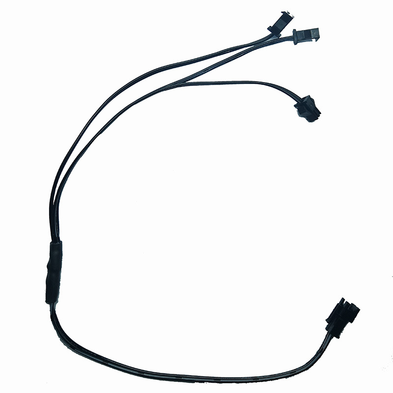 EL холодный свет, сопутствующий провод, один на три разветвитель, EL холодный свет, светящийся свет, оптовая продажа от завода