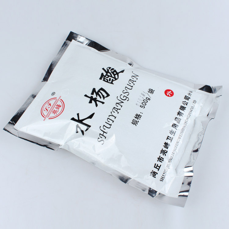 Genuine Liangfeng Medical Salicylic Acid Powder 500g, 95% Concentration, Bulk Purchase Preferred, Antibacterial, Acne Treatment, Acne Source Suppression